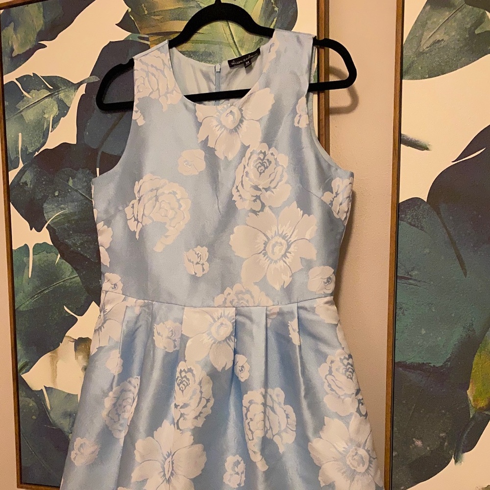 Beautiful Blue Floral Dress